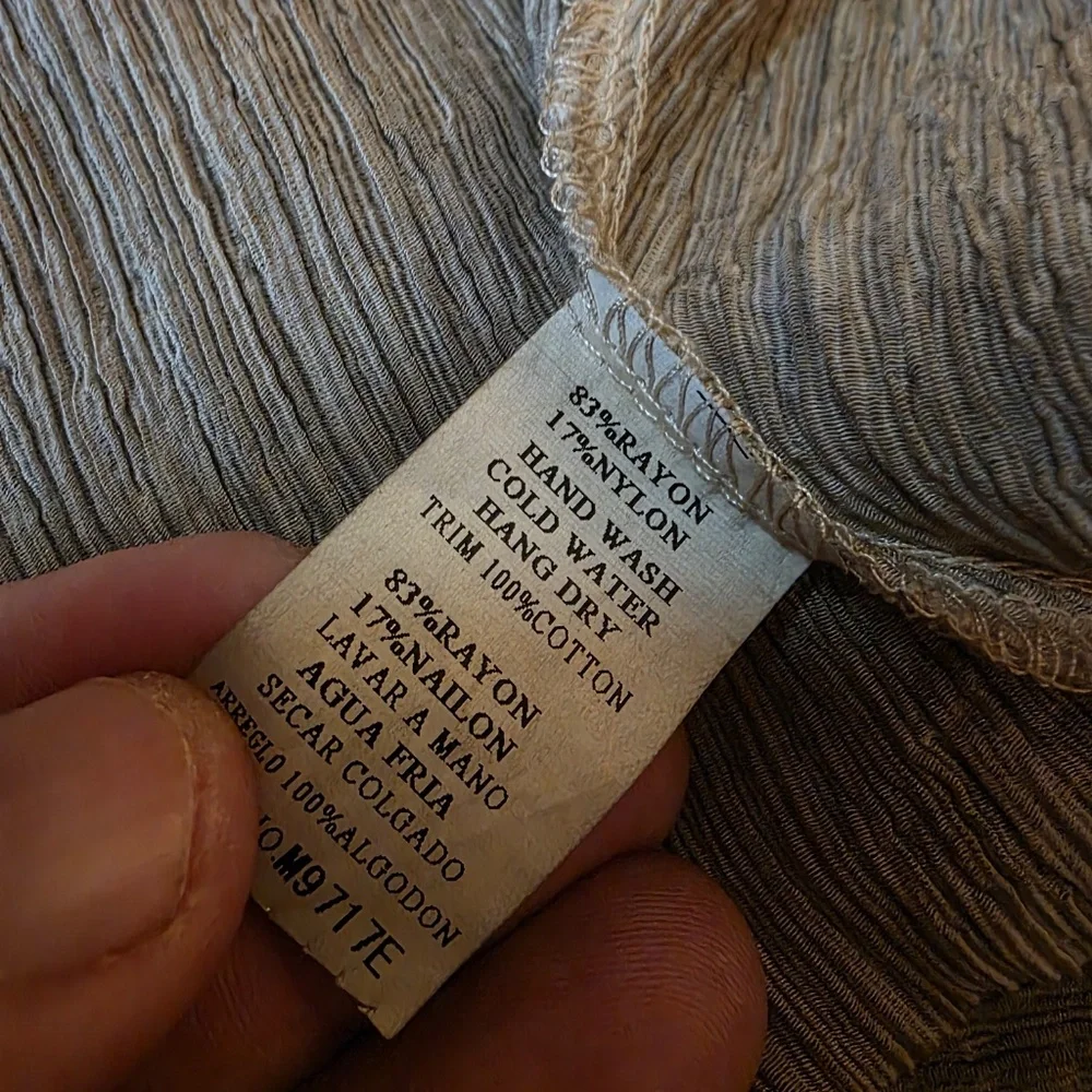 MolloRollo Tunic style top - Beige - M - Picture 4 of 4